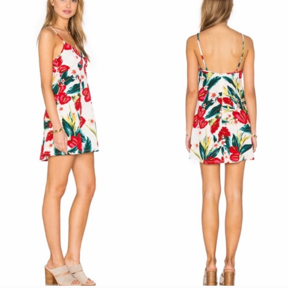 Show Me Your Mumu Winona Tropical Mini Dress